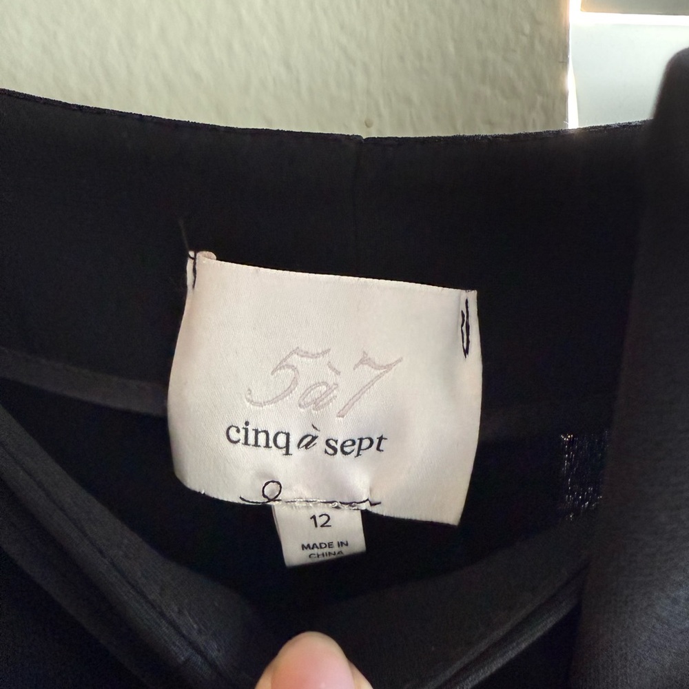 Cinq a Sept Connie Pants Size 12 - Picture 5 of 7